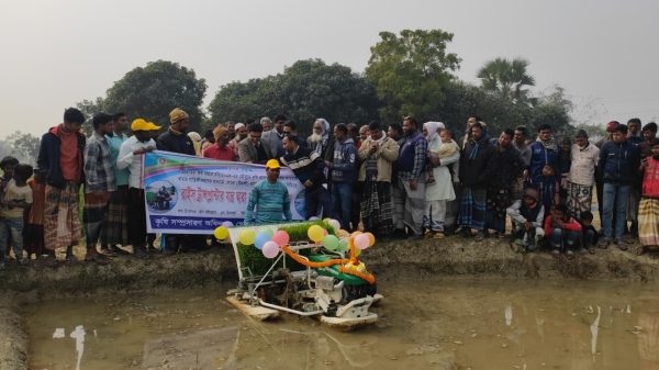 সমলয় পদ্ধতিতে ধান চাষ কৃষিতে নতুন সম্ভাবনা 