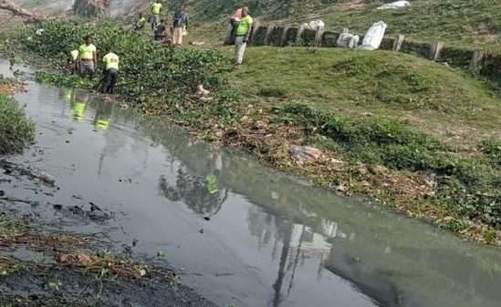 সিরাজগঞ্জ কাটাখালিতে পরিচ্ছন্নতা অভিযান