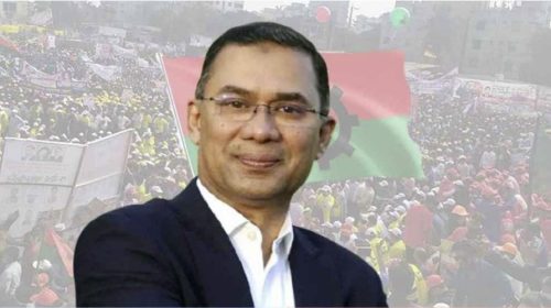 সিলেট থেকে নির্বাচনী প্রচারণা শুরু করলেন তারেক রহমান