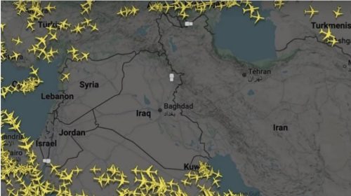 মধ্যপ্রাচ্যে সংঘাতের জেরে সব ফ্লাইট স্থগিত