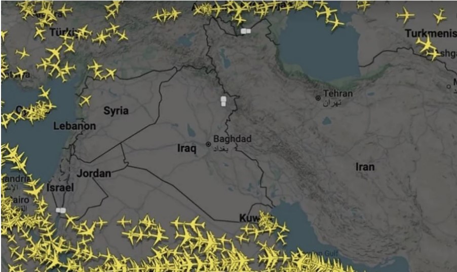 মধ্যপ্রাচ্যে সংঘাতের জেরে সব ফ্লাইট স্থগিত