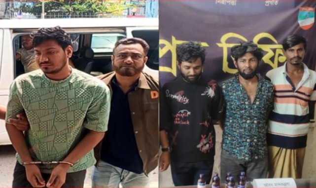 যশোরে পৃথক অভিযানে শীর্ষ দুই সন্ত্রাসী গ্রেফতার