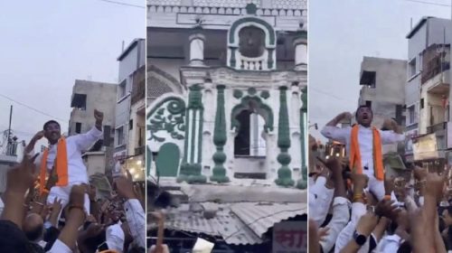 মহারাষ্ট্রে মসজিদের সামনে উস্কানিমূলক আচরণের ভিডিও ভাইরাল, মুর্শিদাবাদে মুসলিমদের দোকানপাটে অগ্নিসংযোগ