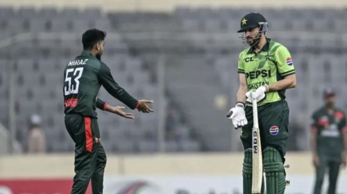 রিজওয়ান-আগার জুটিতে ঘুরে দাঁড়ালেও ২৭৪ রানে থামল পাকিস্তান