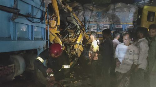 ইউটার্নে দুর্ঘটনা, শেরপুরে চার যানবাহনের সংঘর্ষে গুরুতর আহত কয়েকজন