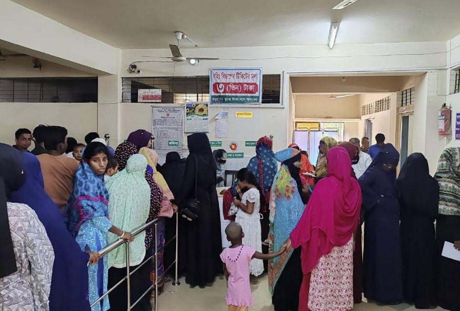 হামের লক্ষণে ৮ শিশুর রক্ত পরীক্ষা, ফল এল একজনের