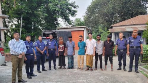 শেরপুরে মোবাইল কোর্টে মাদক সেবন ও পরিবহনে ৬ জনের কারাদণ্ড
