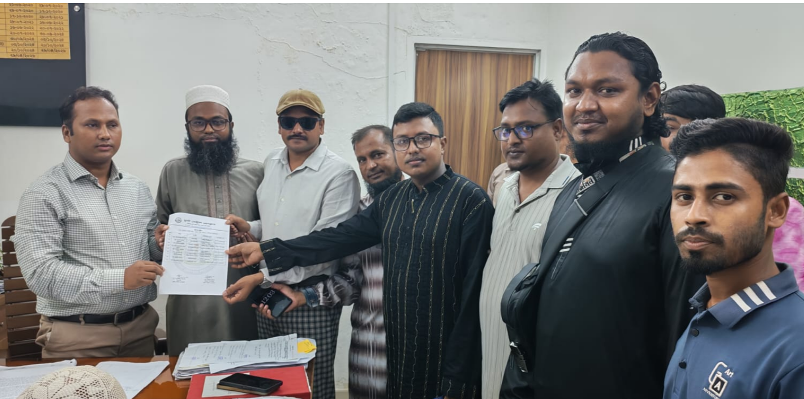 ধুনট ইউএনওর সঙ্গে সেন্ট্রাল প্রেসক্লাবের সদস্যদের সৌজন্য সাক্ষাৎ