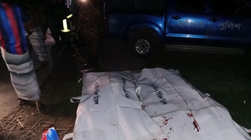 সড়কের পাশে দাঁড়িয়ে ছিল ট্রাক, পেছনে বাসের ধাক্কায় নিহত দুই