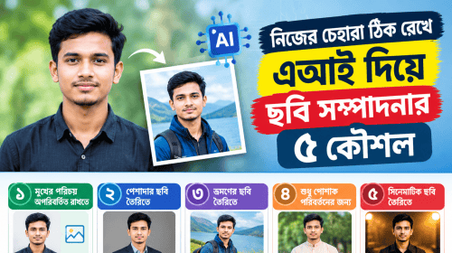 নিজের চেহারা ঠিক রেখে এআই দিয়ে ছবি সম্পাদনার ৫ কৌশল